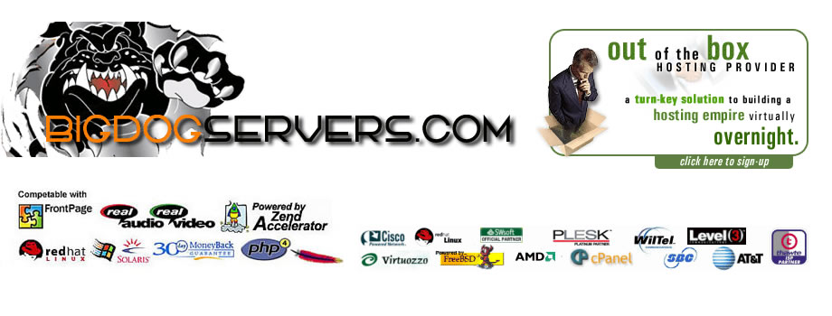 BIGDOGServers Co. is our Internet Hosting Company